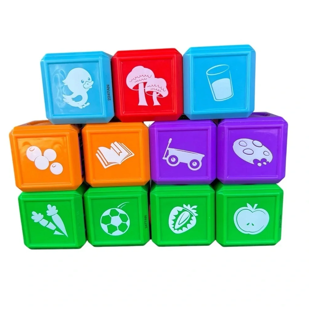 Fisher-Price 11-Piece Laugh & Learn First Words Smart Puppy Sensory Blocks
